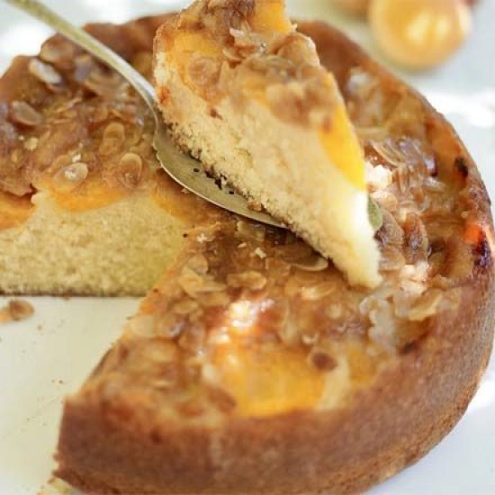 Apricot butter cake