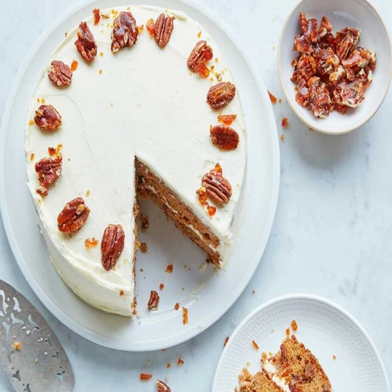 Classic carrot cake