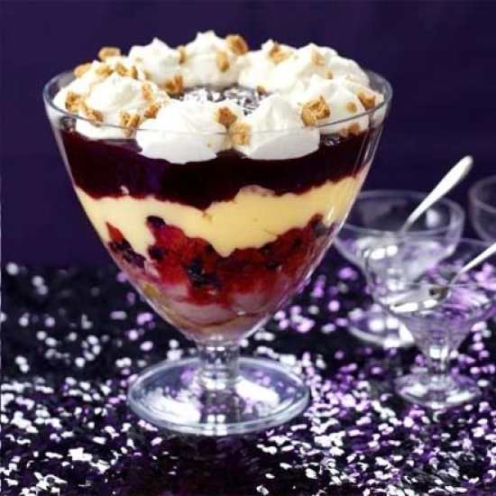 Classic sherry trifle