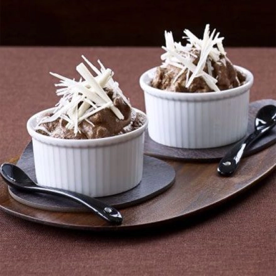 Double chocolate cardamom pots