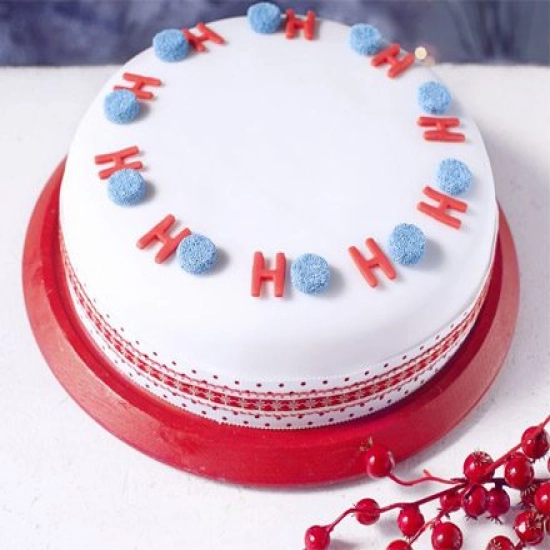 Ho, Ho, Ho, Merry Christmas cake