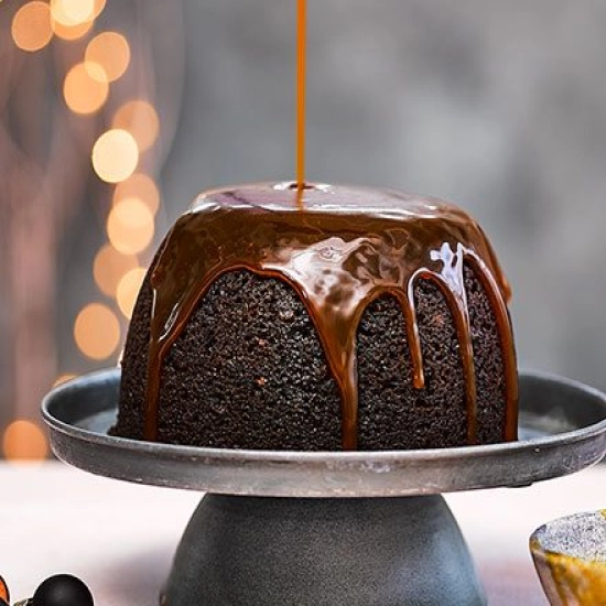 Jamaican ginger sponge pudding