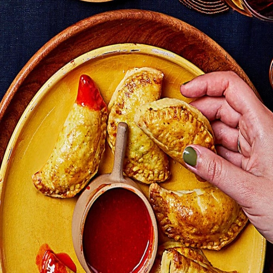 Jamaican veggie patties