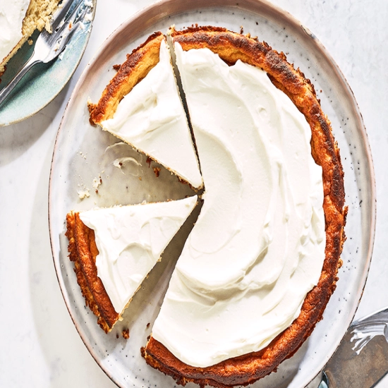 Keto vanilla cake