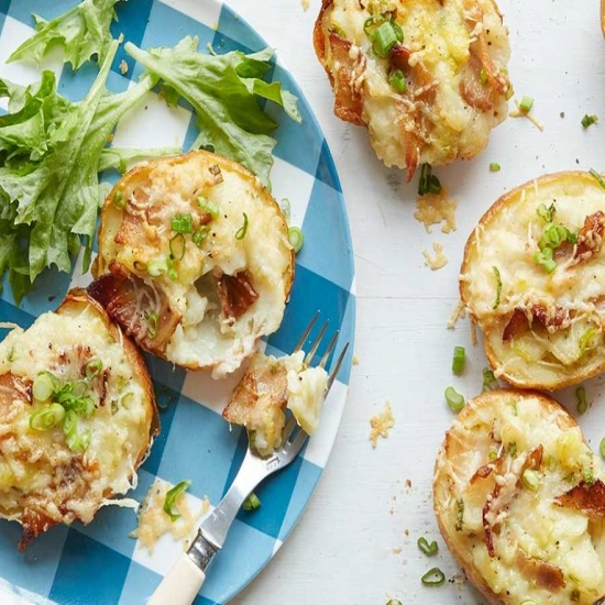 Loaded potato skins