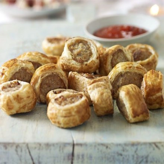 Mini sausage rolls