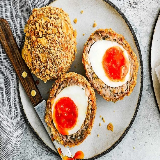 Next level Scotch eggs