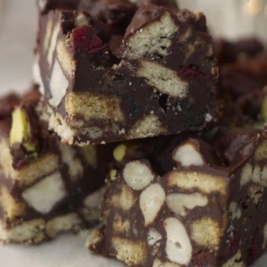Nutty chocolate crunch