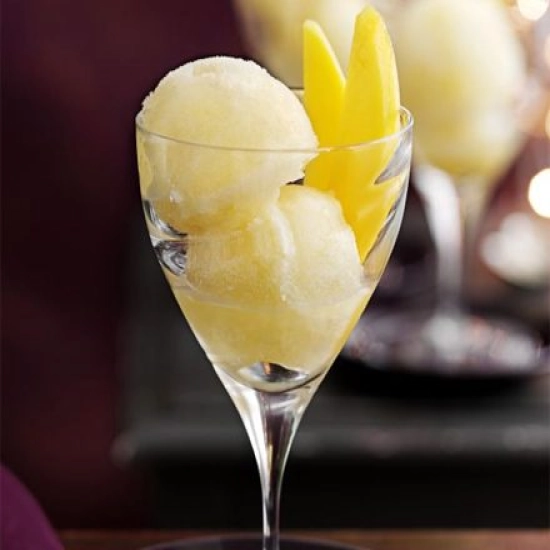 Pineapple sorbet