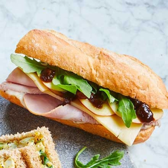 Ploughman's sandwich