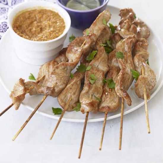 Pork satay