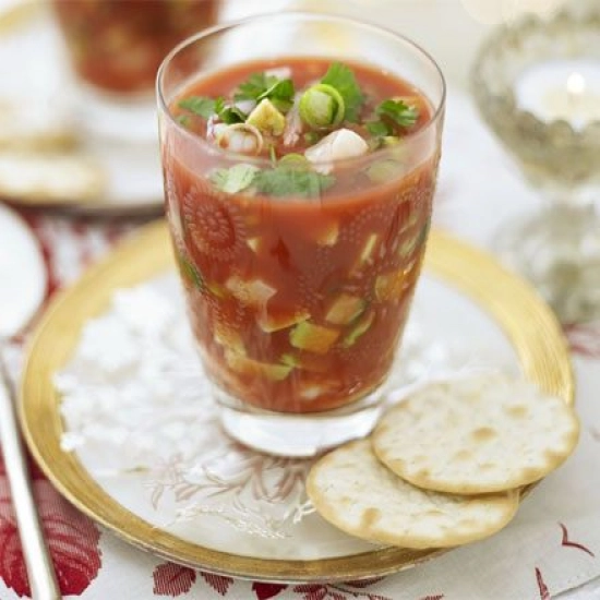 Prawn & scallop 'coctel'