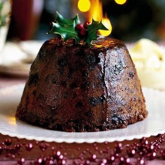 Quick Christmas pudding