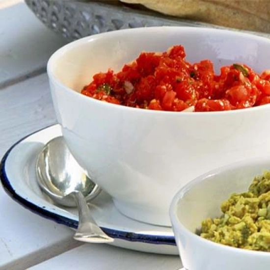 Red pepper & tomato salsa