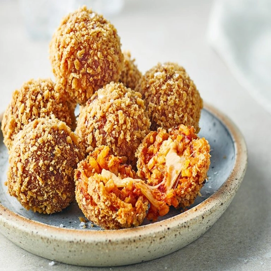 Spicy nduja arancini