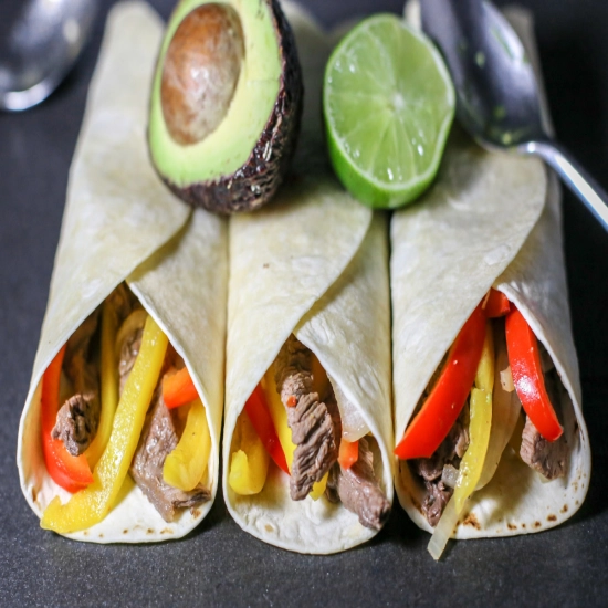 Steak (Or Chicken) Fajitas