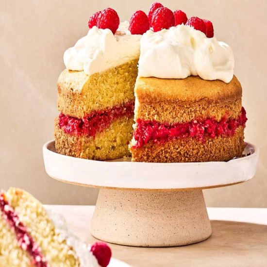 Sugar-free victoria sponge