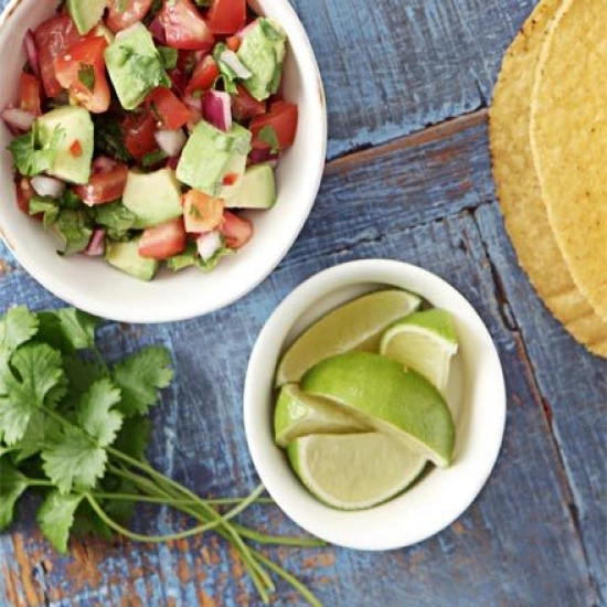 Tomato & avocado salsa
