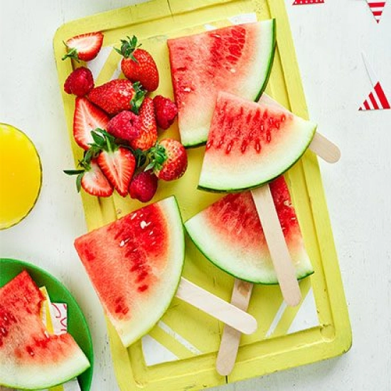 Watermelon pops