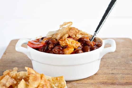 Asian BBQ Chicken Chili