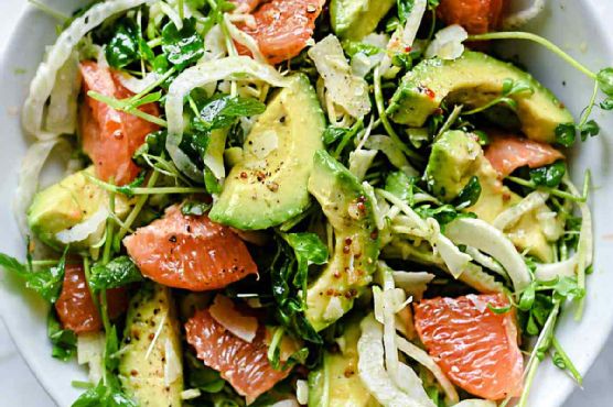 Avocado Grapefruit and Fennel Salad