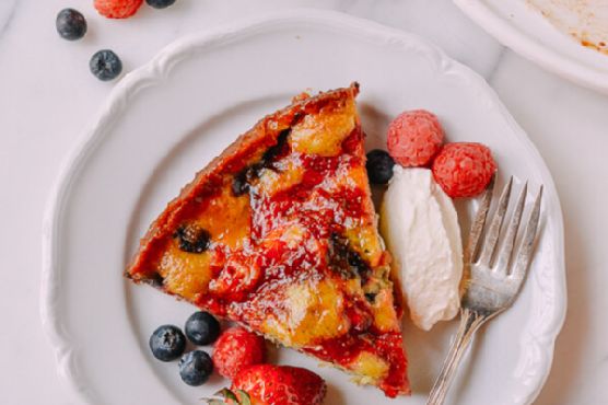 Basil Berry Cake