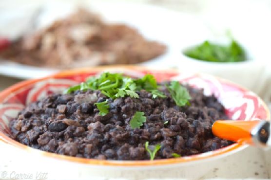 Black Refried Beans