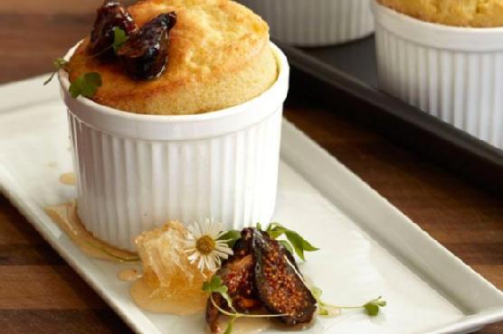 Blue Cheese Souffles