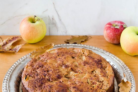 Buckwheat Apple Cake (Gluten Free)