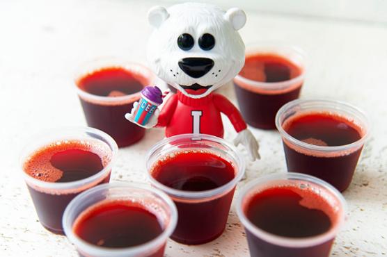 Cherry Cola Icee Jello Shots