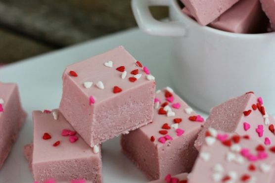 Cherry Vanilla Fudge