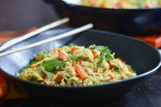 Chicken Curry Ramen Stew