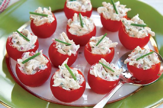Chicken Salad Tomato Cups