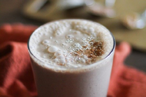 Chocolate Peanut Butter Chia Seed Smoothie