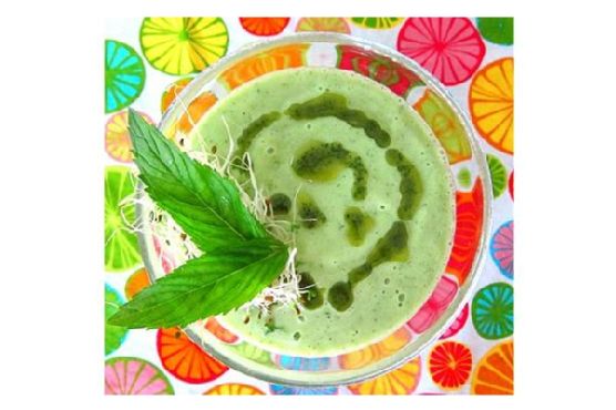 Cool Cucumber Soup For Hot Days