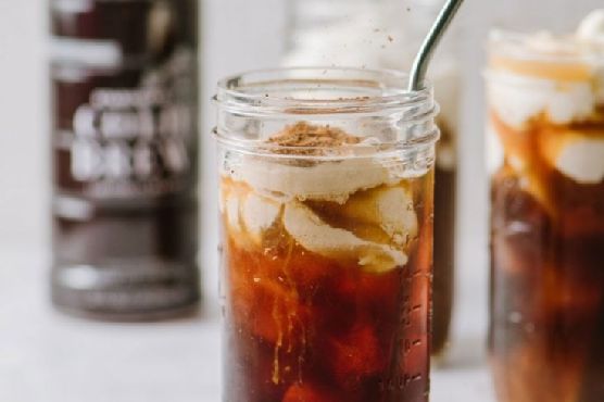Copycat Starbucks Pumpkin Cream Cold Brew