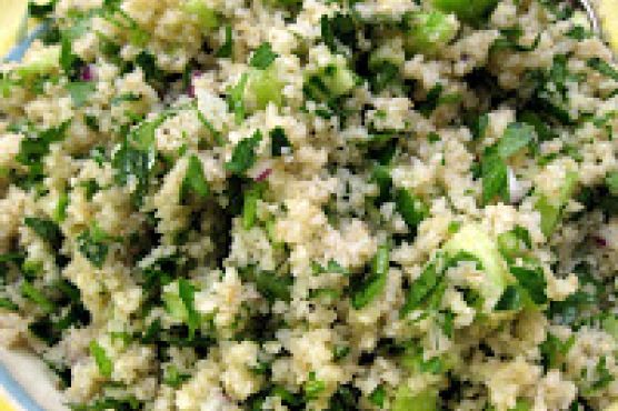 Couscous Or Bulgar Salad With Celery
