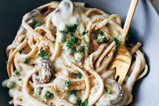 Creamy Cauliflower Hemp Alfredo Sauce