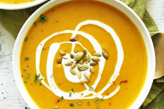 Curried Butternut Squash Soup