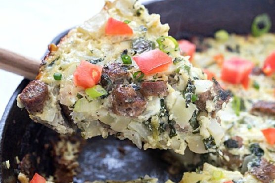 Easy Sausage Breakfast Casserole with Vegetables