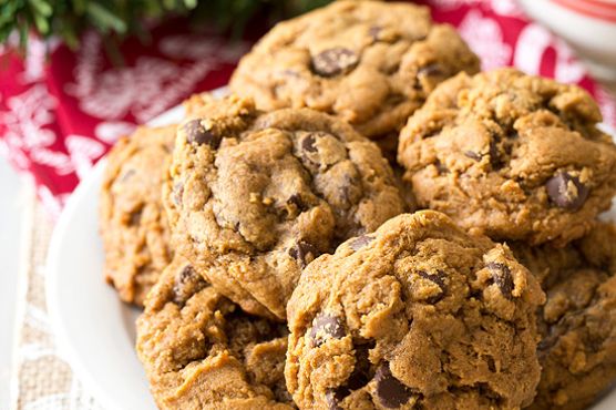 Gingerbread Chocolate Chip Cookies