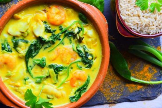 Healthy Seafood Curry