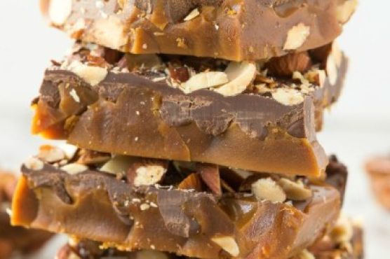 Homemade Almond Roca {Keto, Vegan, Paleo}