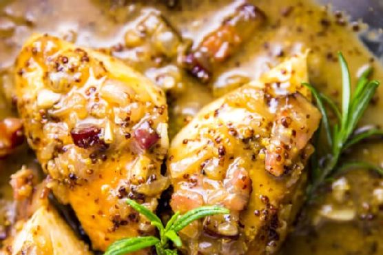 Honey Mustard Chicken with Bacon