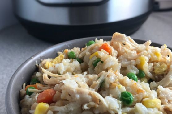 Instant Pot or Stove Top Chicken Fried Rice