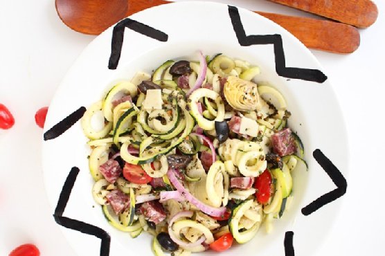 Italian Zucchini Pasta Salad