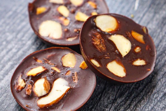 Keto Chocolates with Almonds