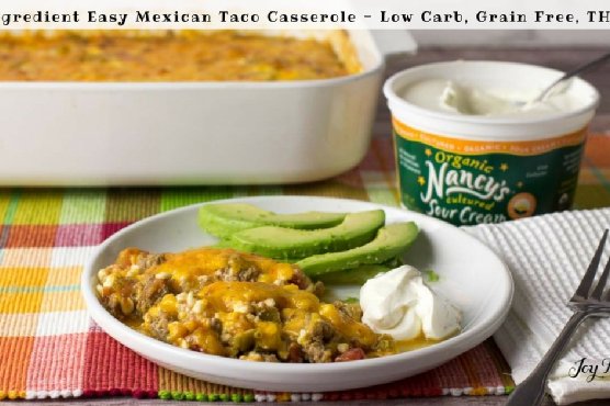 Keto Taco Casserole