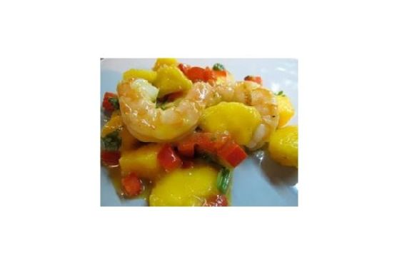 Mango Shrimp Salad