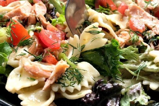 Pasta Salad With Salmon